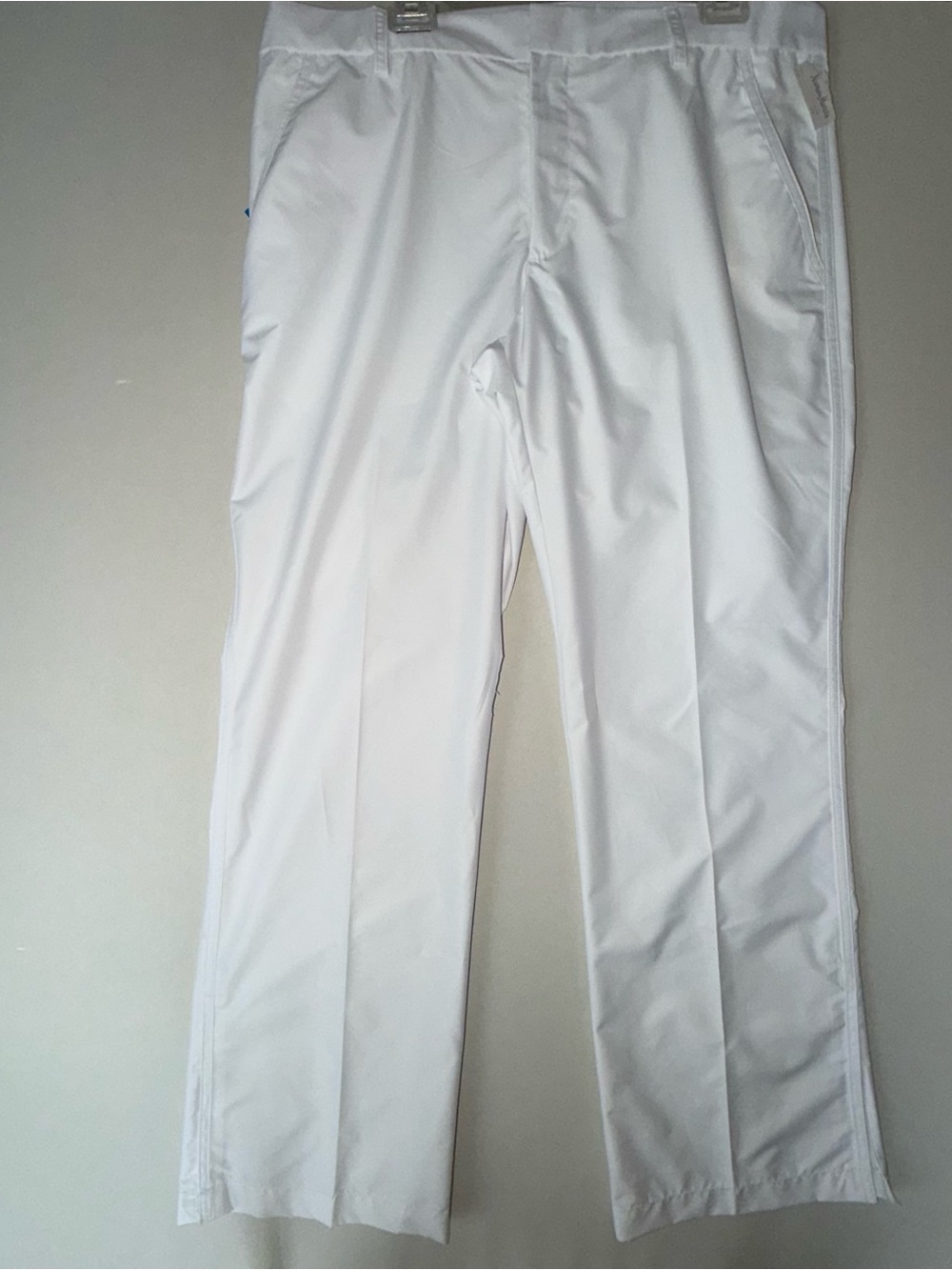 #413 NWT J.Lindeberg White Rain Golf Pants 38x32